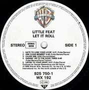 LP - Little Feat - Let It Roll