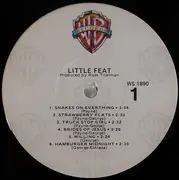 LP - Little Feat - Little Feat - Specialty Records Corporation Press