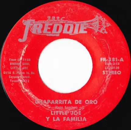 Little Joe Y La Familia - Chaparrita De Oro