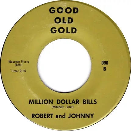Little Joey And The Flips / Robert & Johnny - Bongo Stomp / Million Dollar Bills