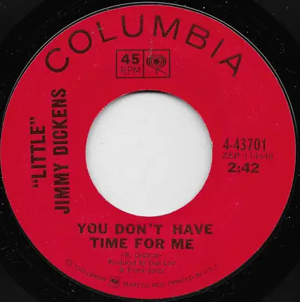 Little Jimmy Dickens - Who Licked The Red Off Your Candy