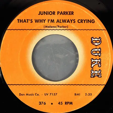 Little Junior Parker - Things I Used To Do / That's Why I'm Always Crying