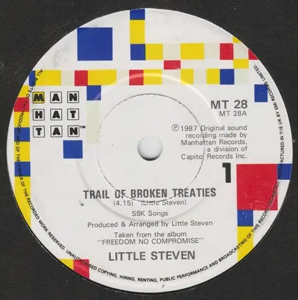Little Steven - Trail Of Broken Treaties