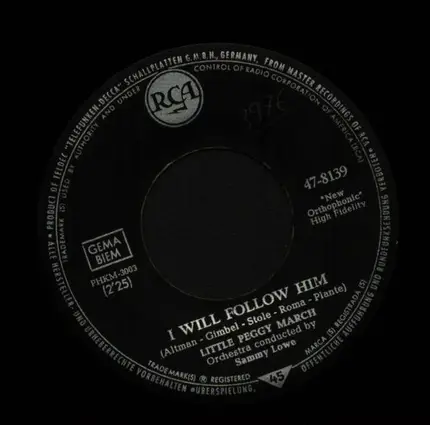 Little Peggy March - I Will Follow Him