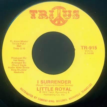 Little Royal - I Surrender / Soul Train