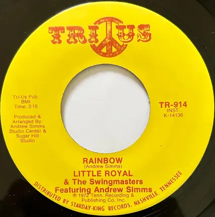 Little Royal & The Swingmasters Featuring Andrew Simms - Switch Blade / Rainbow