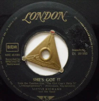 Little Richard And His Band - The Girl Can't Help It