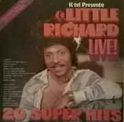 LP - Little Richard - K-tel Presente Little Richard Live! 20 Super Hits