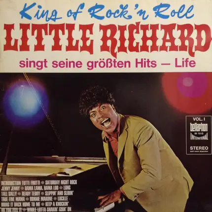 Little Richard - King Of Rock'n Roll Little Richard Singt Seine Größten Hits - Life