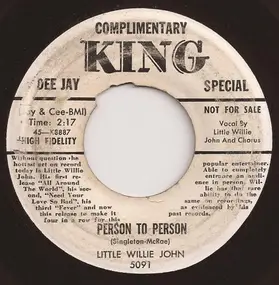 Little Willie John - Person To Person / Until You Do