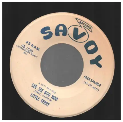 Little Terry - Shake Me Up Baby / See See Boo Boo