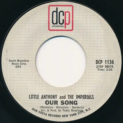 Little Anthony & The Imperials - Take Me Back