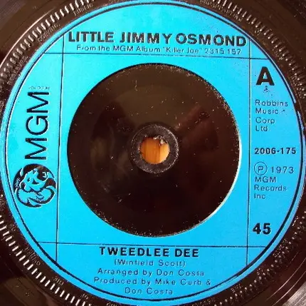 Little Jimmy Osmond - Tweedle-Dee