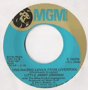 7'' - Little Jimmy Osmond - Long Haired Lover From Liverpool