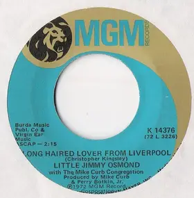 Little Jimmy Osmond - Long Haired Lover From Liverpool