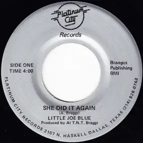 Little Joe Blue - She Did It Again / Me And My Guitar