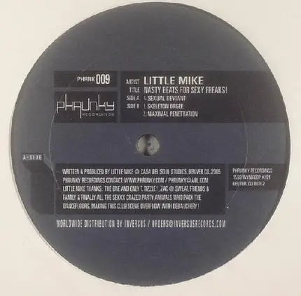 Little Mike - Nasty Beats For Sexy Freaks!