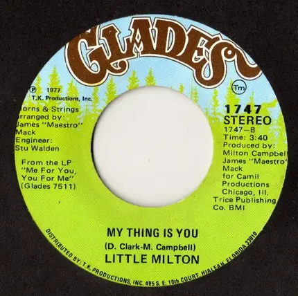 Little Milton - Me For You, You For Me