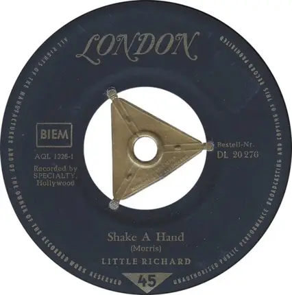 Little Richard - Shake A Hand