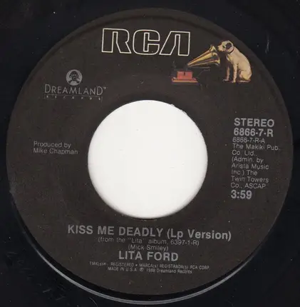 Lita Ford - Kiss Me Deadly