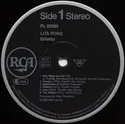 LP - Lita Ford - Stiletto