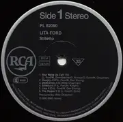 LP - Lita Ford - Stiletto