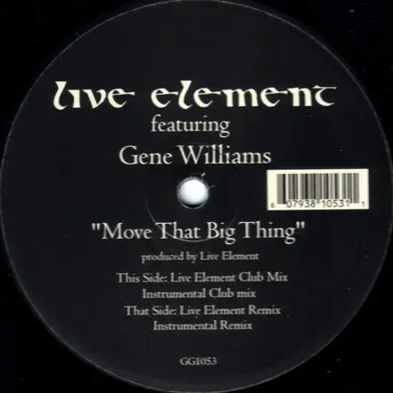 Live Element - MOVE THAT BIG THING