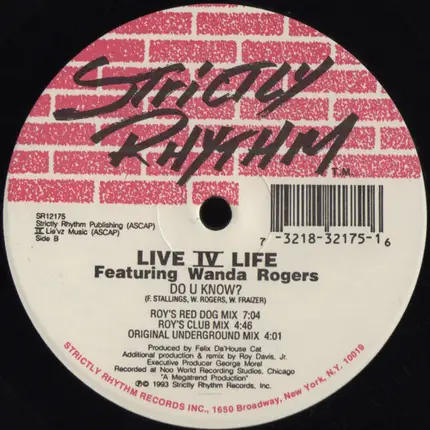 Live IV Life Featuring Wanda Rogers - Do U Know?