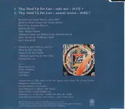 CD Single - Live - They Stood Up For Love - Promo