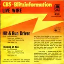 7inch Vinyl Single - Live Wire - Hit & Run Driver