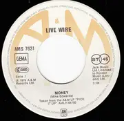 7inch Vinyl Single - Live Wire - Money