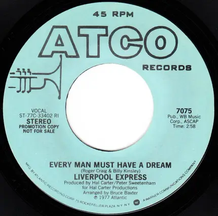 Liverpool Express - Every Man Must Have A Dream