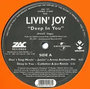 12inch Vinyl Single - Livin' Joy - Deep In You