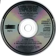 CD Single - Living Colour - Solace Of You (The Miracle Biscuit Live CD)