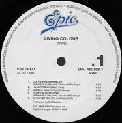 LP - Living Colour - Vivid
