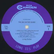 LP - Living Guitars - The Big Guitar Sound - Slightly different label