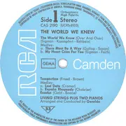 LP - Living Strings - The World We Knew