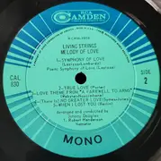 LP - Living Strings - Melody Of Love - Mono