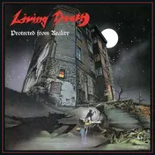 Living Death - Protected From Reality (ltd.Grey/Red Splatter Vin