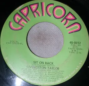 Livingstone Taylor - Carolina Day / Sit On Back