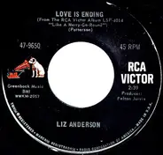 Liz Anderson - Love Is Ending / Blue Are The Violets