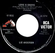 Liz Anderson - Love Is Ending / Blue Are The Violets