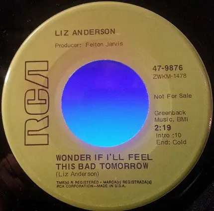 Liz Anderson - All Day Sucker