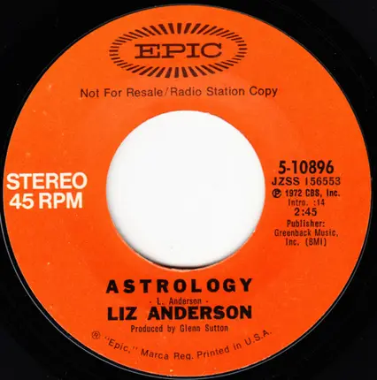 Liz Anderson - Astrology
