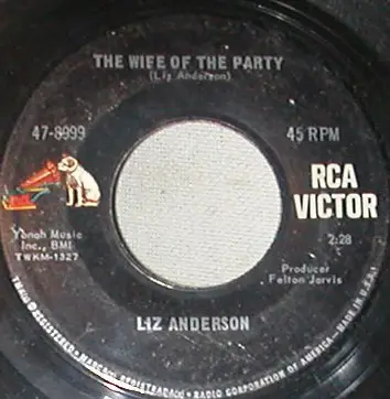 Liz Anderson - Fairytale / The Wife Of The Party