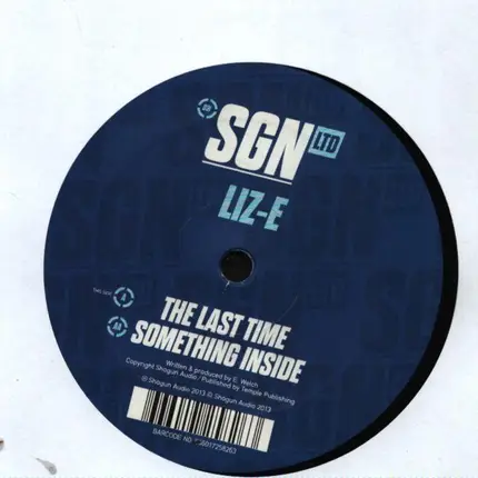 Liz-E - The Last Time / Something Inside