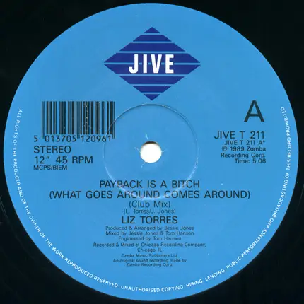 Liz Torres - Payback Is A Bitch (What Goes Around Comes Around)