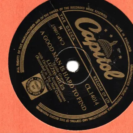 Lizzie Miles - A Good Man Is Hard To Find