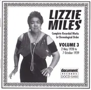 CD - Lizzie Miles - Volume 3 (Complete Recorded Works In Chronological Order 2 May 1928 To 7 October 1939)