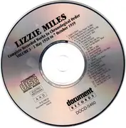 CD - Lizzie Miles - Volume 3 (Complete Recorded Works In Chronological Order 2 May 1928 To 7 October 1939)